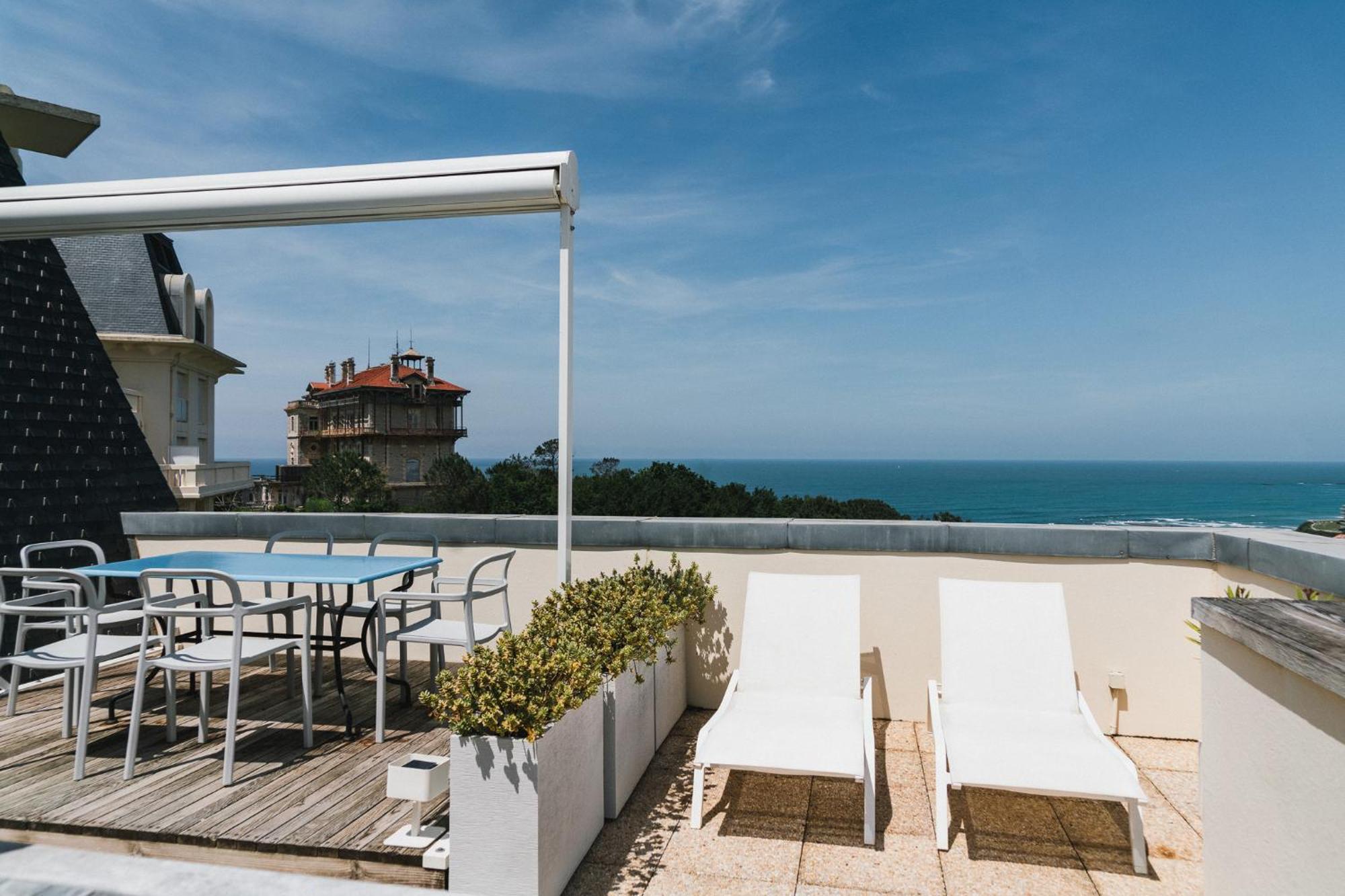 Appartement Piscine Terrasse 1 Min Plage Et Golf Bidart Dış mekan fotoğraf