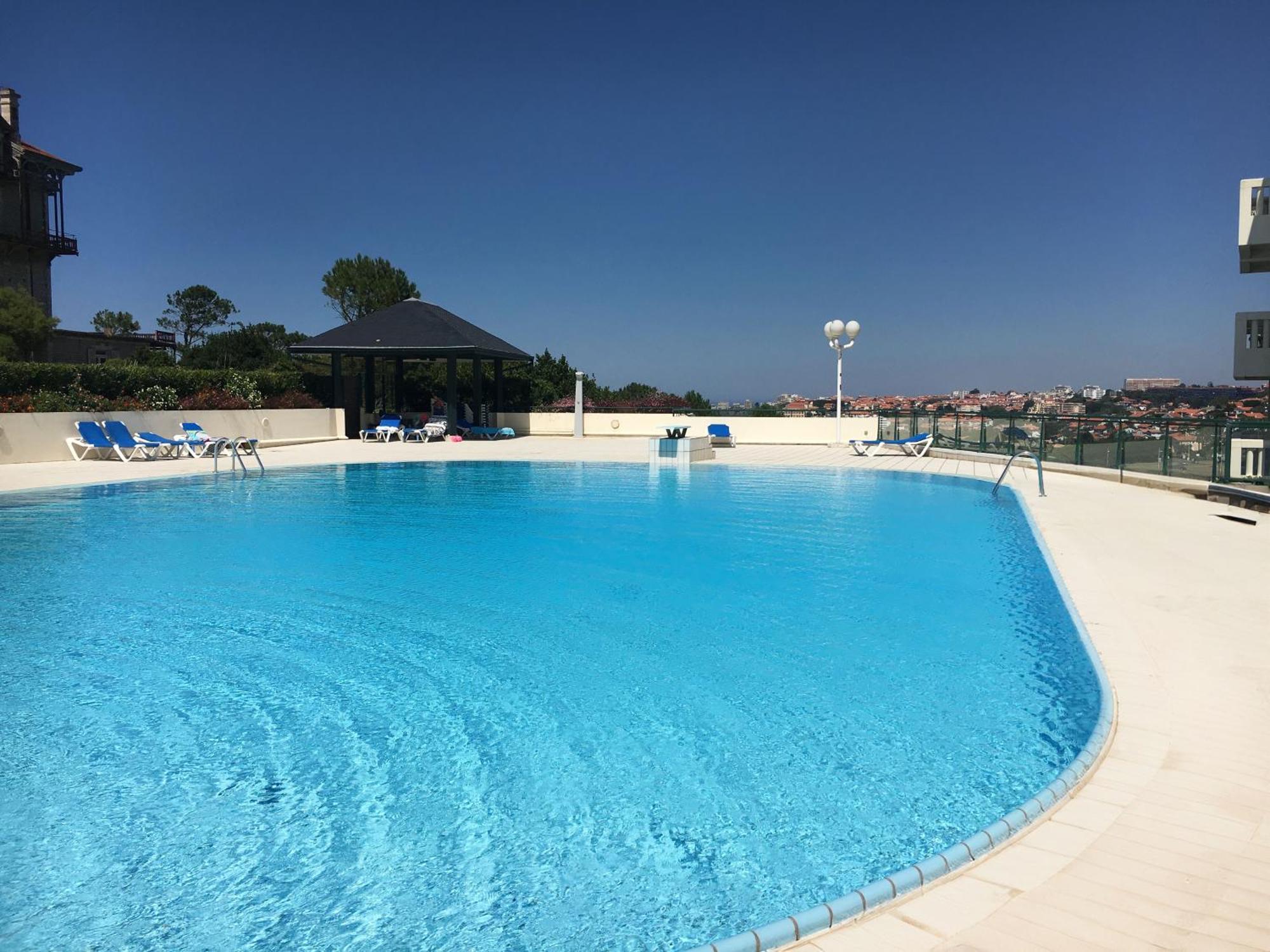 Appartement Piscine Terrasse 1 Min Plage Et Golf Bidart Dış mekan fotoğraf